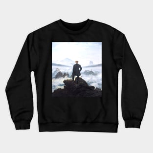 Wanderer above the Sea of Fog Crewneck Sweatshirt